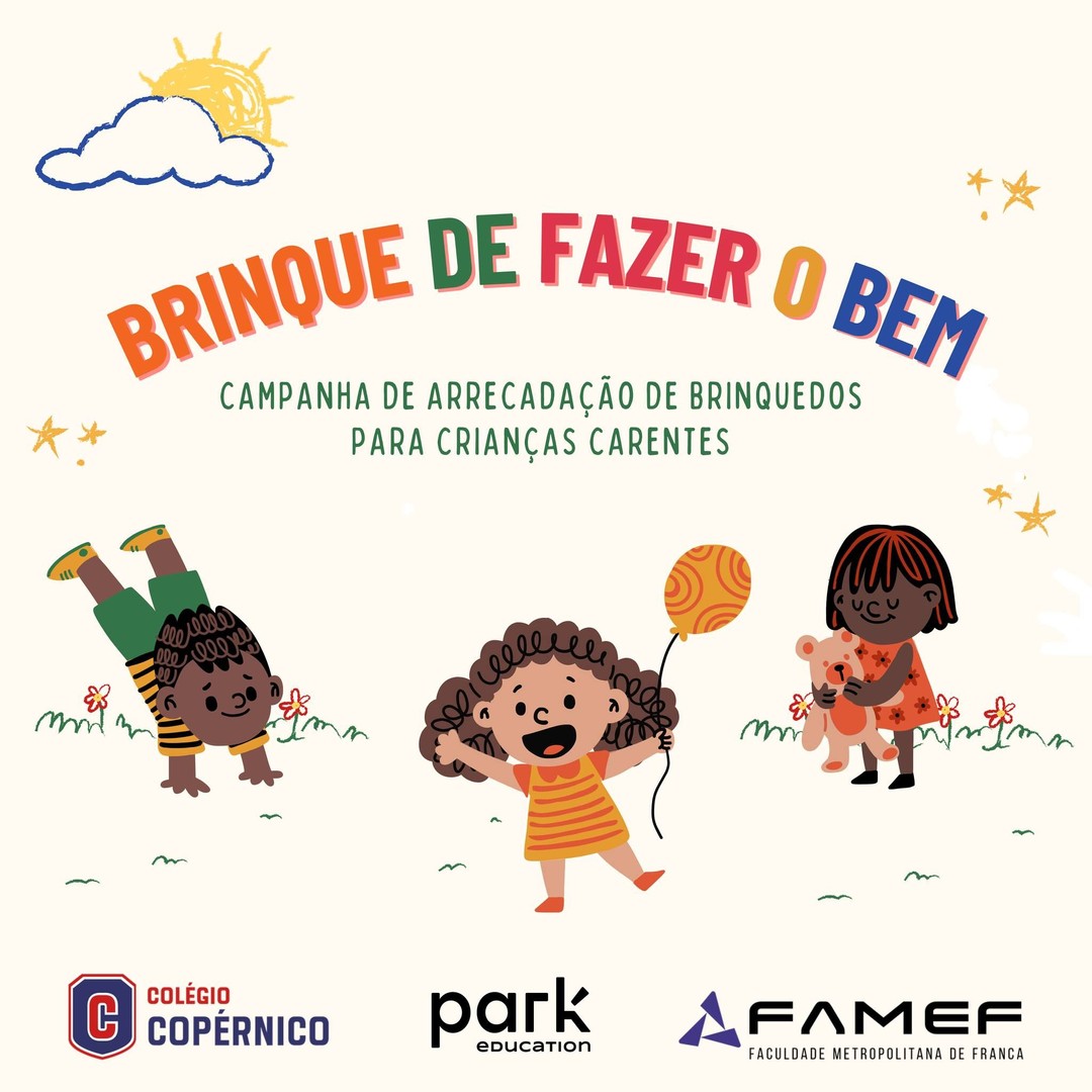 Colégio Copérnico realiza ação social para o Dia das Crianças