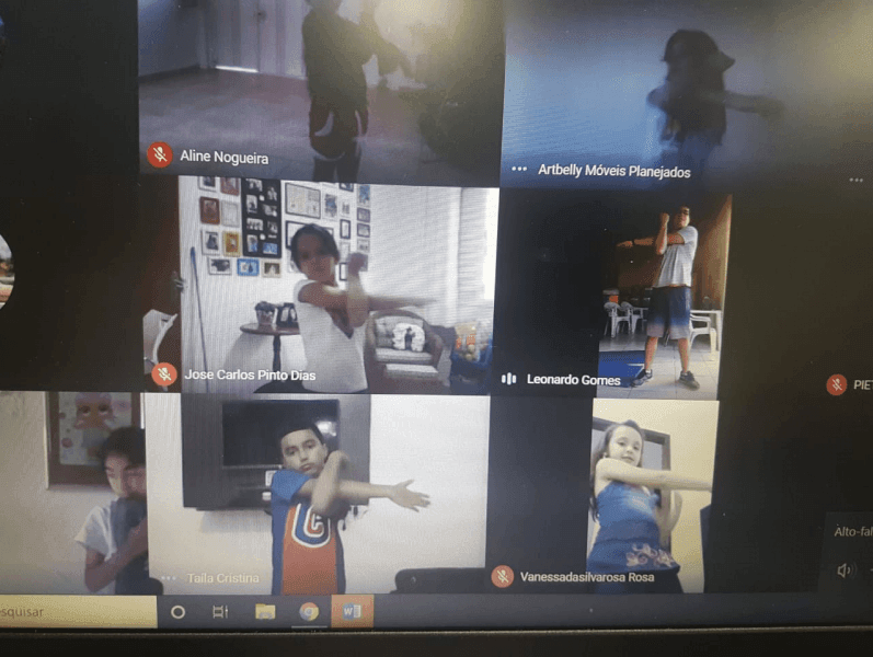 Aulas Virtuais com o Ensino Fundamental I