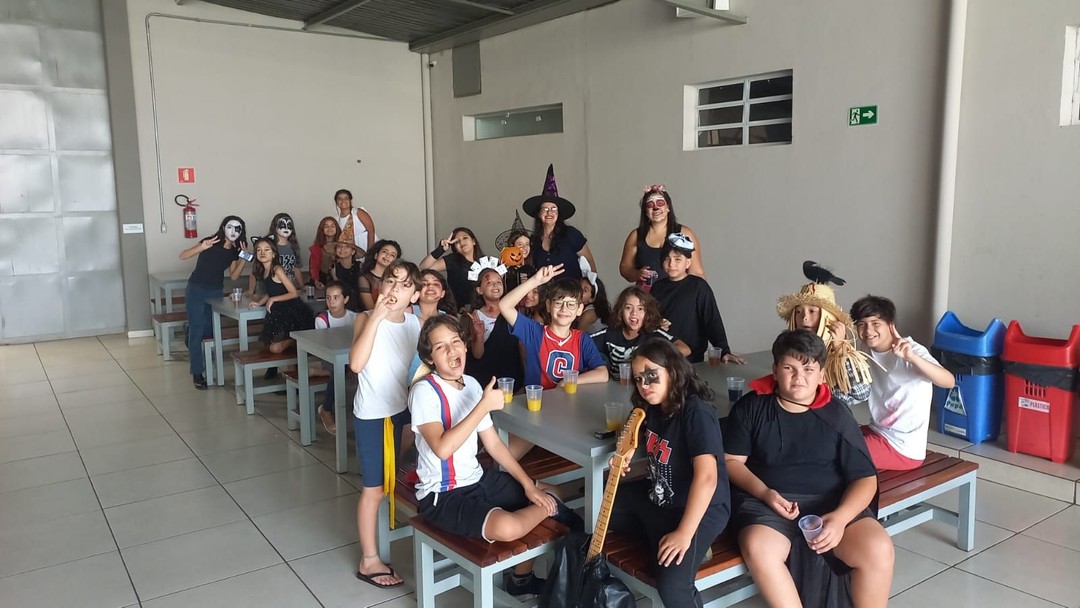 Halloween no Colégio Copérnico