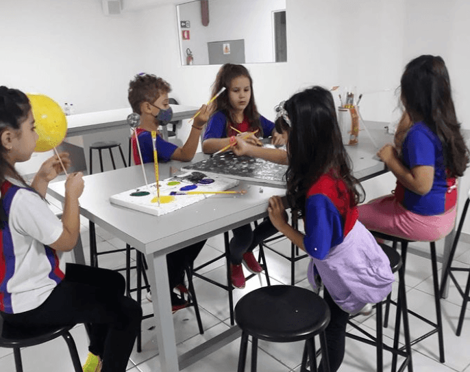 Aula maker de geografia