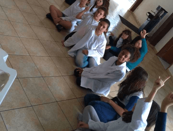 Aula de Ciências- alunos 6º ano