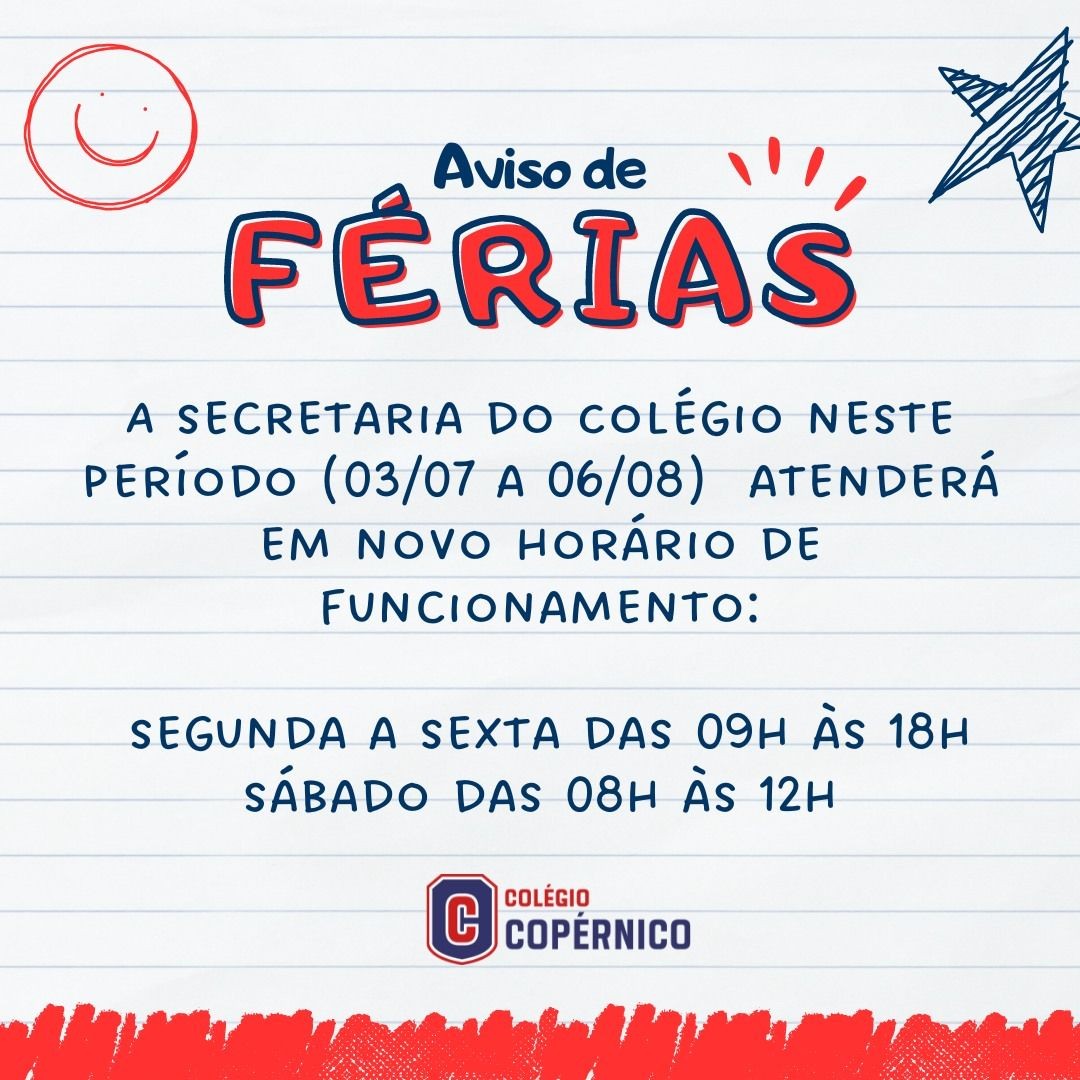 Comunicado importante!