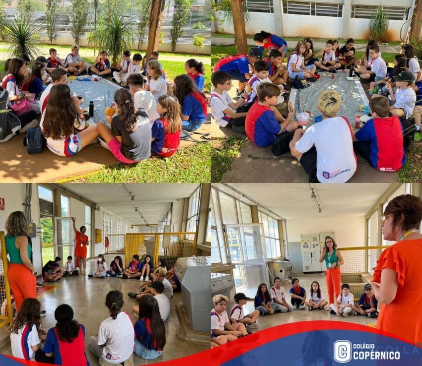 Alunos do quinto A exploram conhecimentos em uma roda de conversa