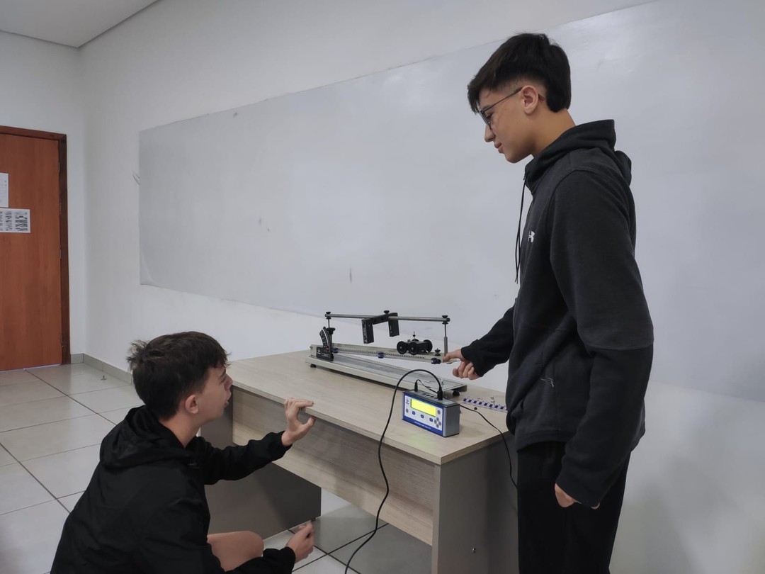 Aula prática de Física