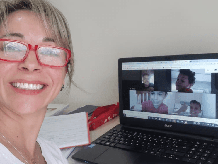 Aulas online com 3º e 4º ano