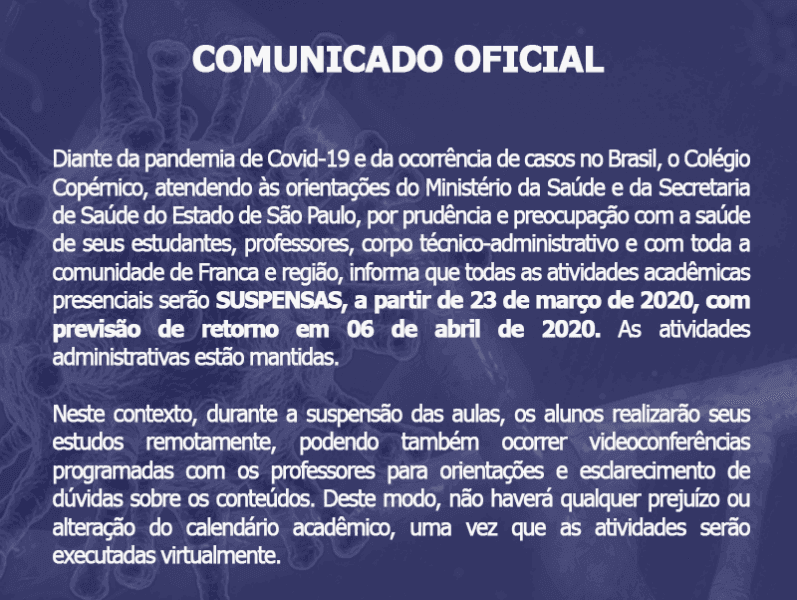 Comunicado Oficial