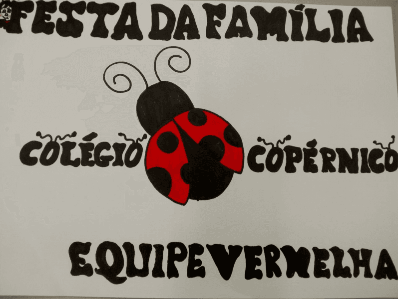Prova de desenho na Festa da Família!